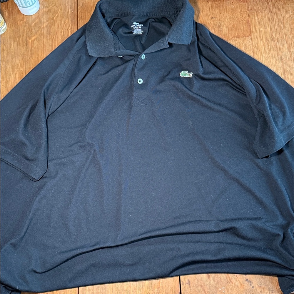 Lacoste Men's Polo Shirt in Black